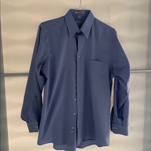 Blue dress shirt